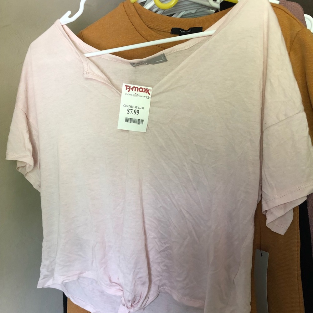 crop top front tie